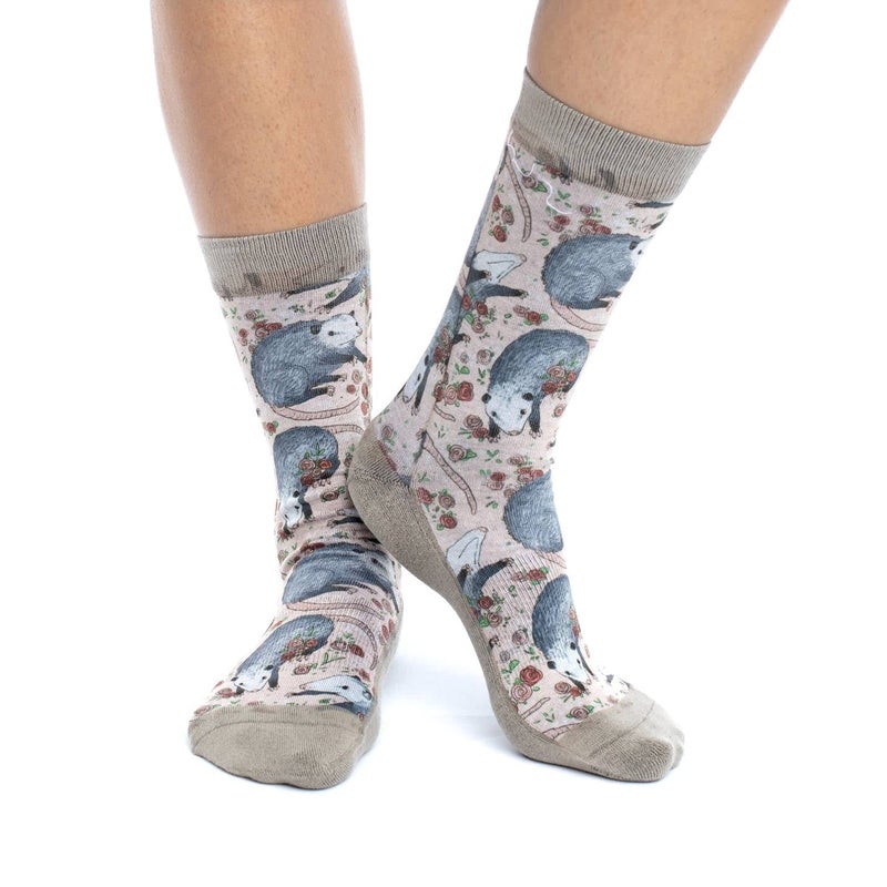 Good Luck Sock Women's Opossum Socks, Adult, Shoe Size 5-9 - Image 3
